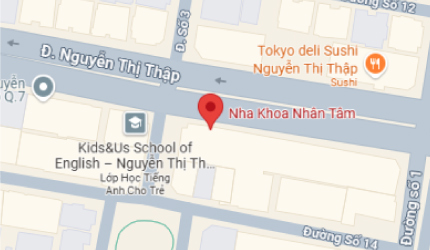 Directions to Nhan Tam dental clinic, district 7 branch