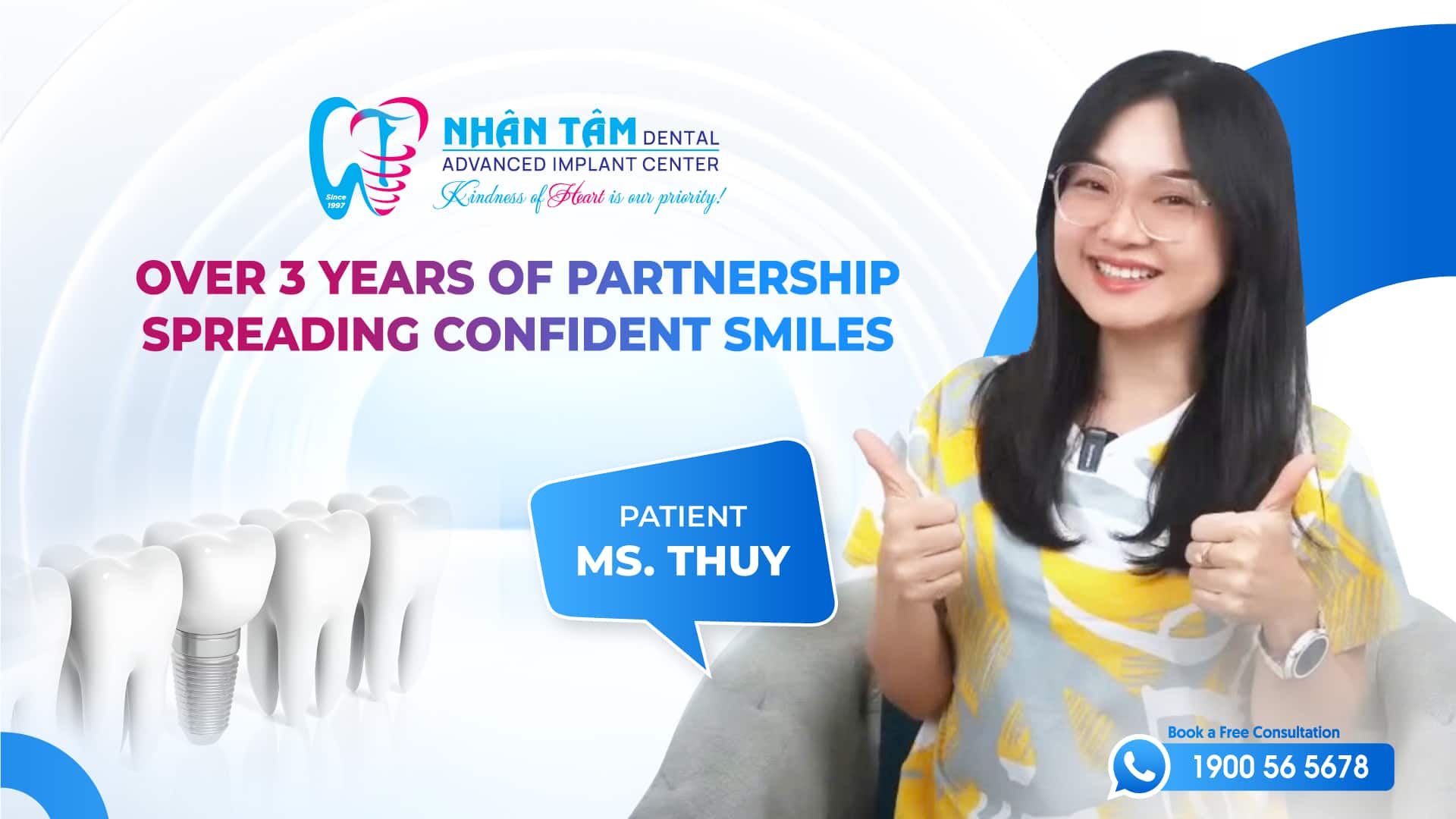 Hình: Over Three Years of Partnership: Spreading Confident Smiles