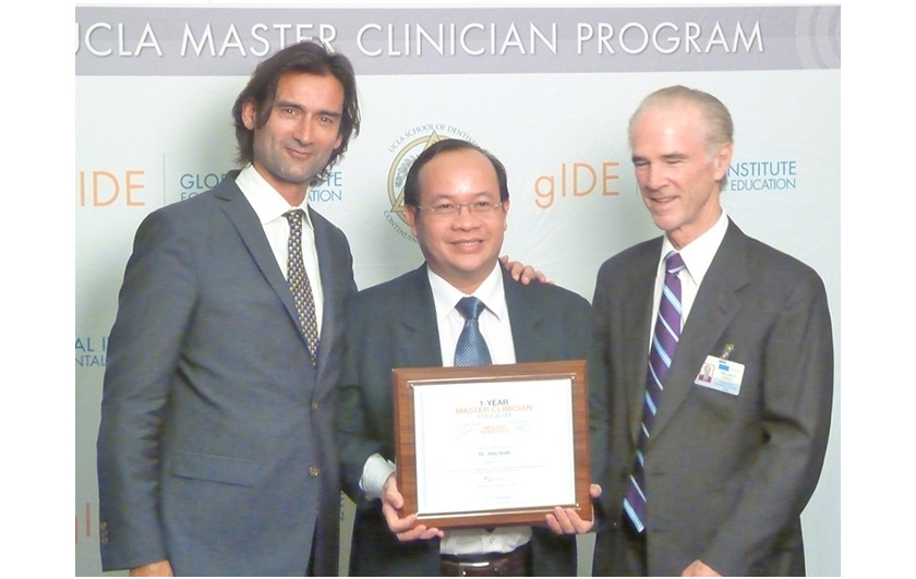 Dr. Vo Van Nhan graduated from Master Implant program at UCLA - USA in 2012