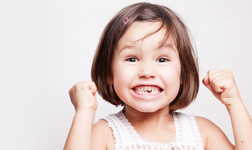 Unfavorable signs of primary teeth