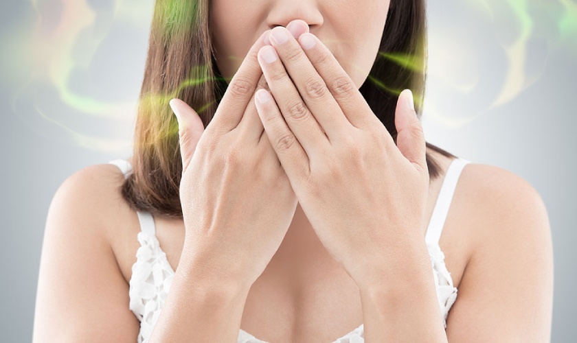 Wearing removable dentures will cause bad breath