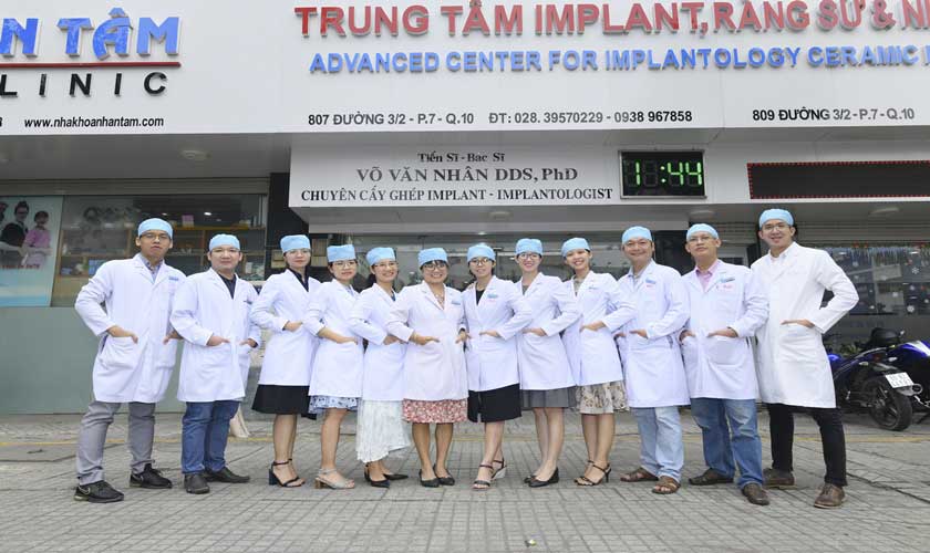 Nha khoa Nhân Tâm là một trong những địa chỉ nha khoa uy tín hàng đầu tại TP. HCM