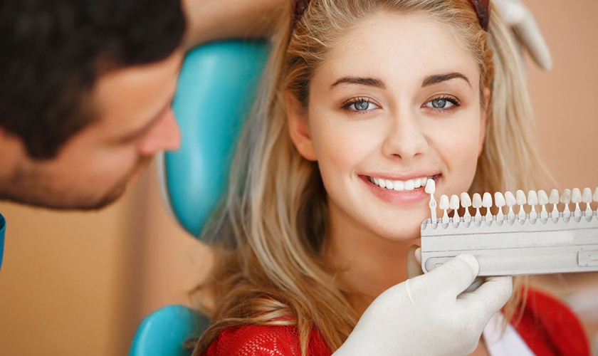Porcelain Crowns process at Nhan Tam Dental