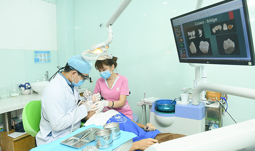 Filling at Nhan Tam Dental