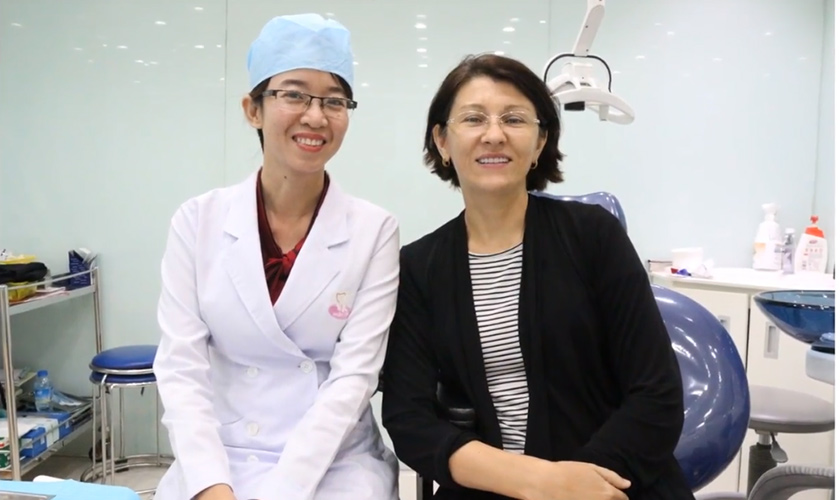 Mrs. Irena’s Porcelain Veneers at Nhan Tam Dental